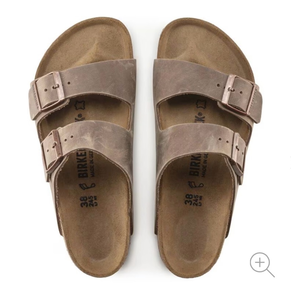 Birkenstock Brown Leather Sandals